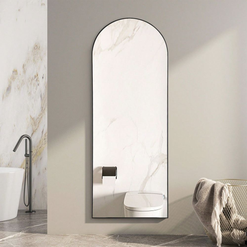 Arch Mirror Leaning - Arched Full Length Mirror 64 X21