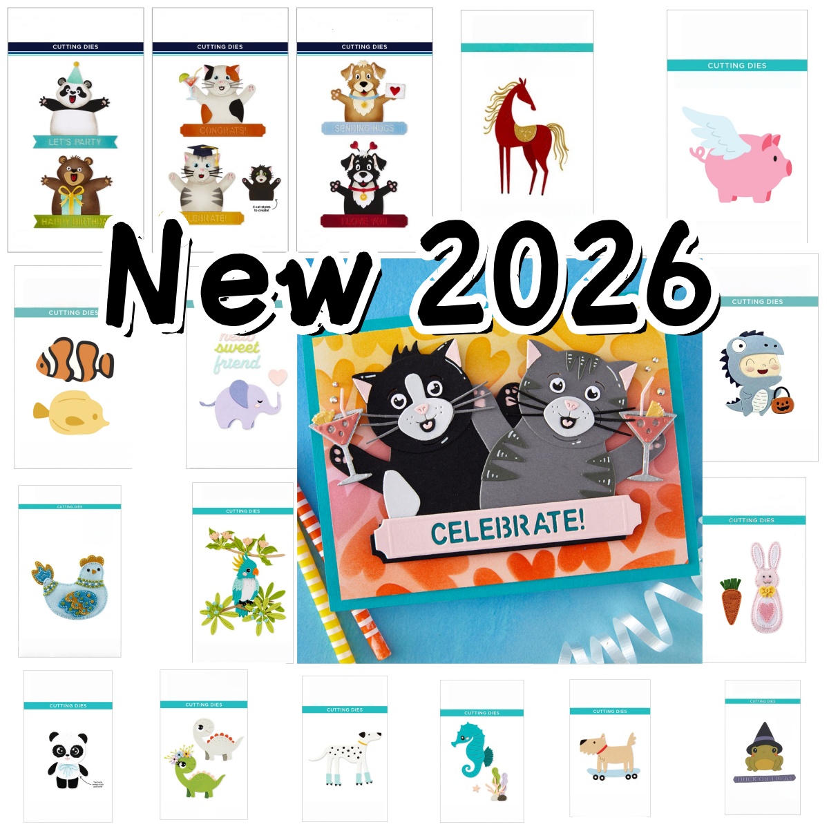 Interior Design Paper - Animals Collection Metal Cutting Dies for