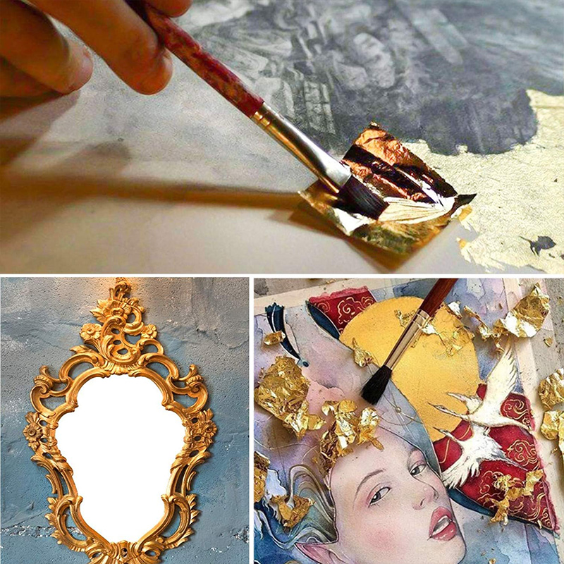 20 Pcs Gold Leaf Sheets: Versa – обзор и цена Interior Design Paper