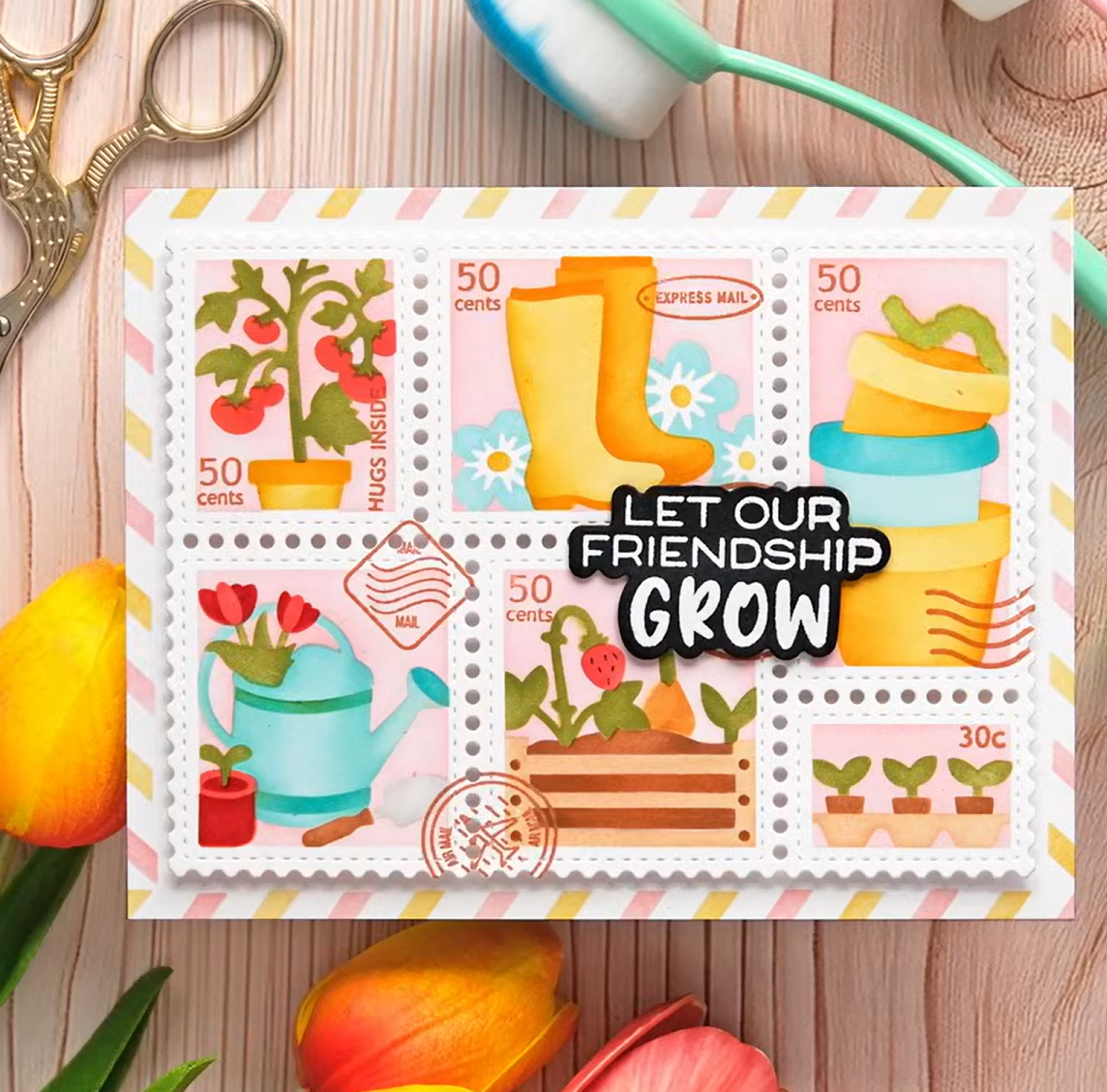 Seed Packet Postage Collage Ga – обзор и цена Interior Design Paper