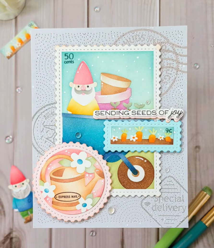 Seed Packet Postage Collage Ga – обзор и цена Interior Design Paper