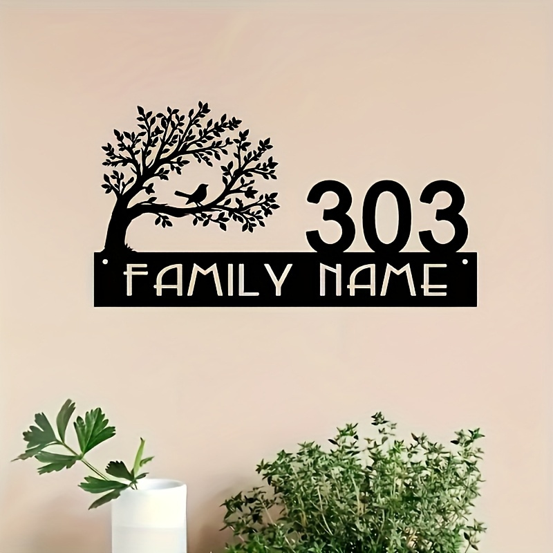 Custom Metal Address Sign with – обзор и цена Interior Design House