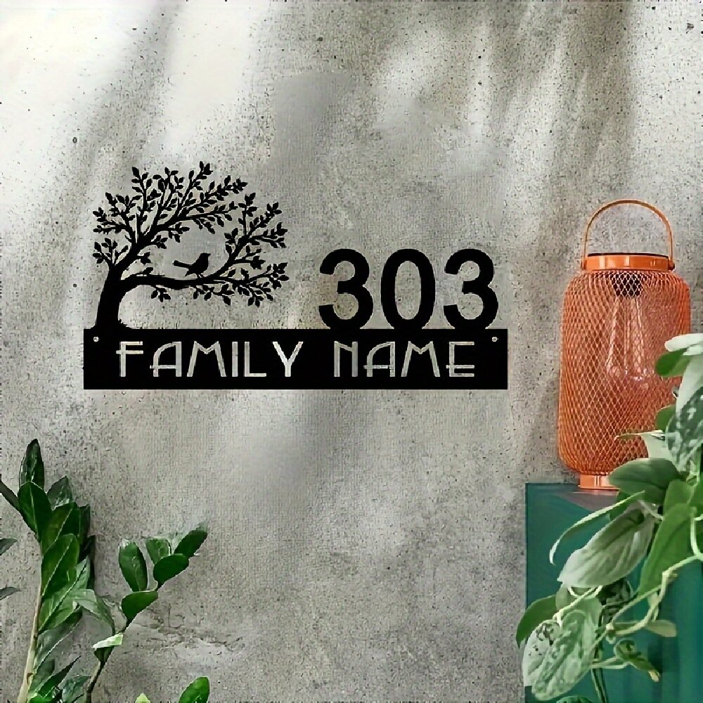 Custom Metal Address Sign with – обзор и цена Interior Design House