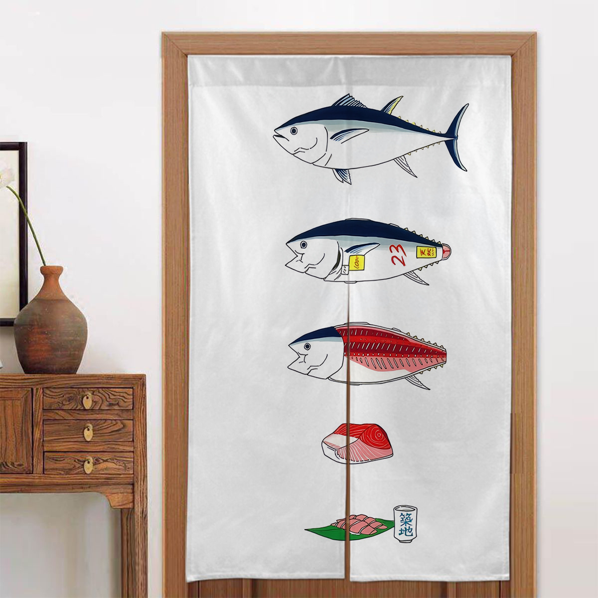 1pc Japanese Door Curtain, Jap – обзор и цена Interior Design Elements