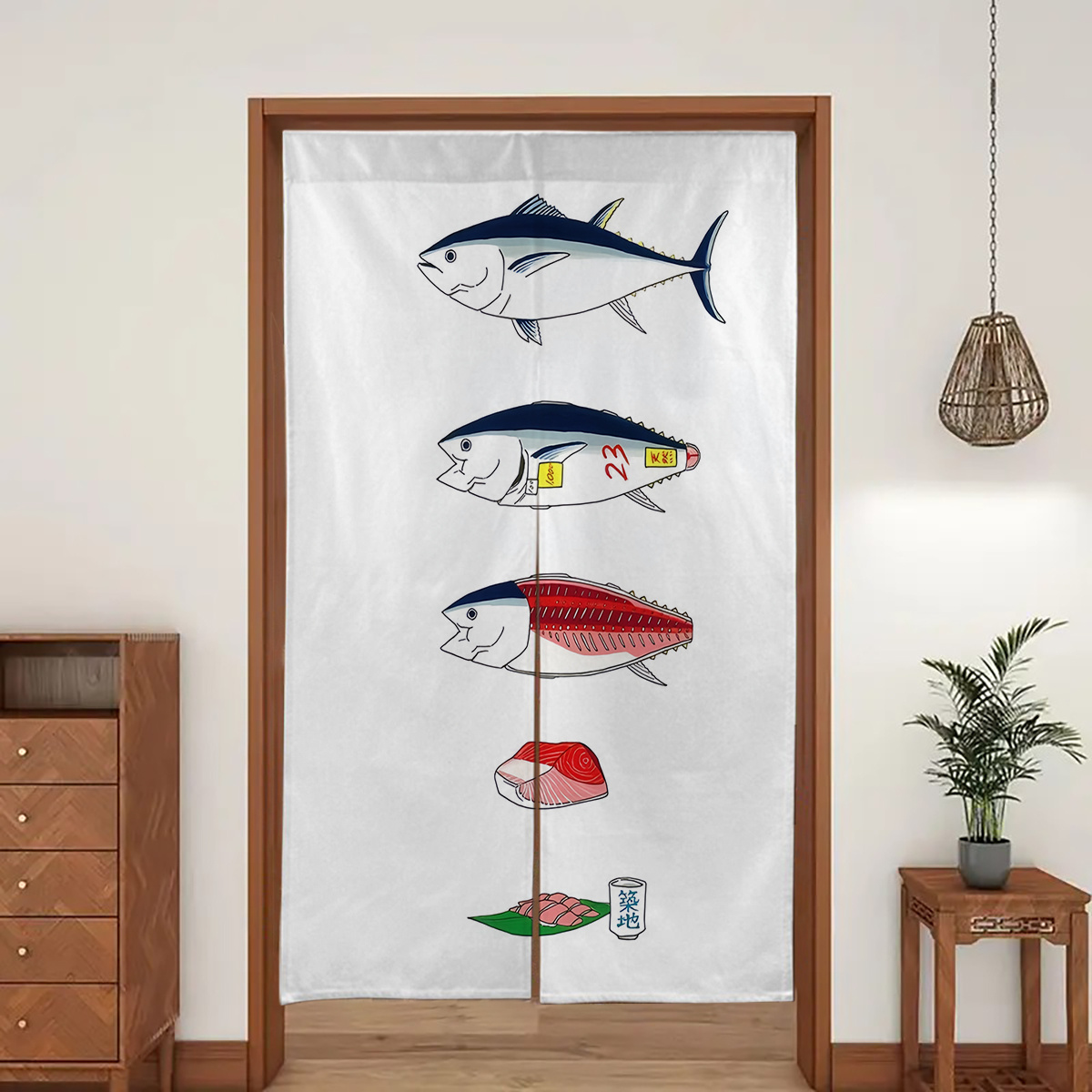 1pc Japanese Door Curtain, Jap – обзор и цена Interior Design Elements