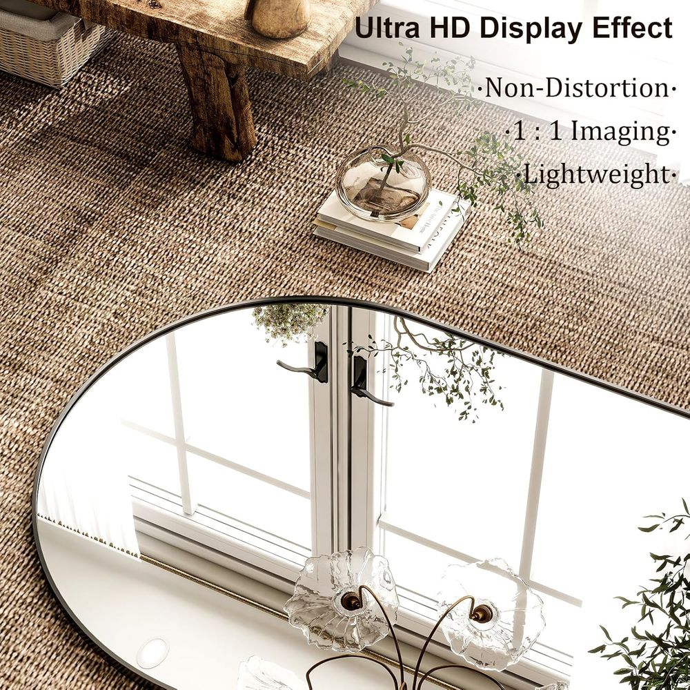 Large 76x46 Arch Floor Mirror  – обзор и цена Arch Mirror Leaning