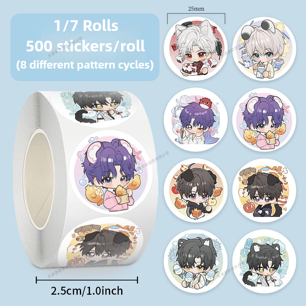 500Pcs Roll Kawaii Cartoon Sti – обзор и цена Interior Design Paper