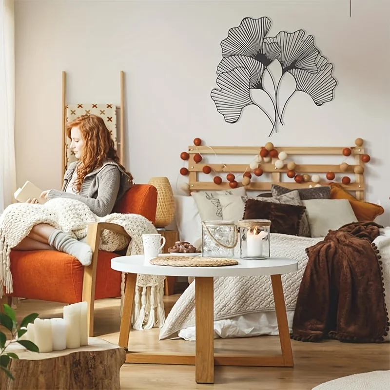 Ginkgo Leaf Wall Decoration Me – обзор и цена Interior Design Of Cafe