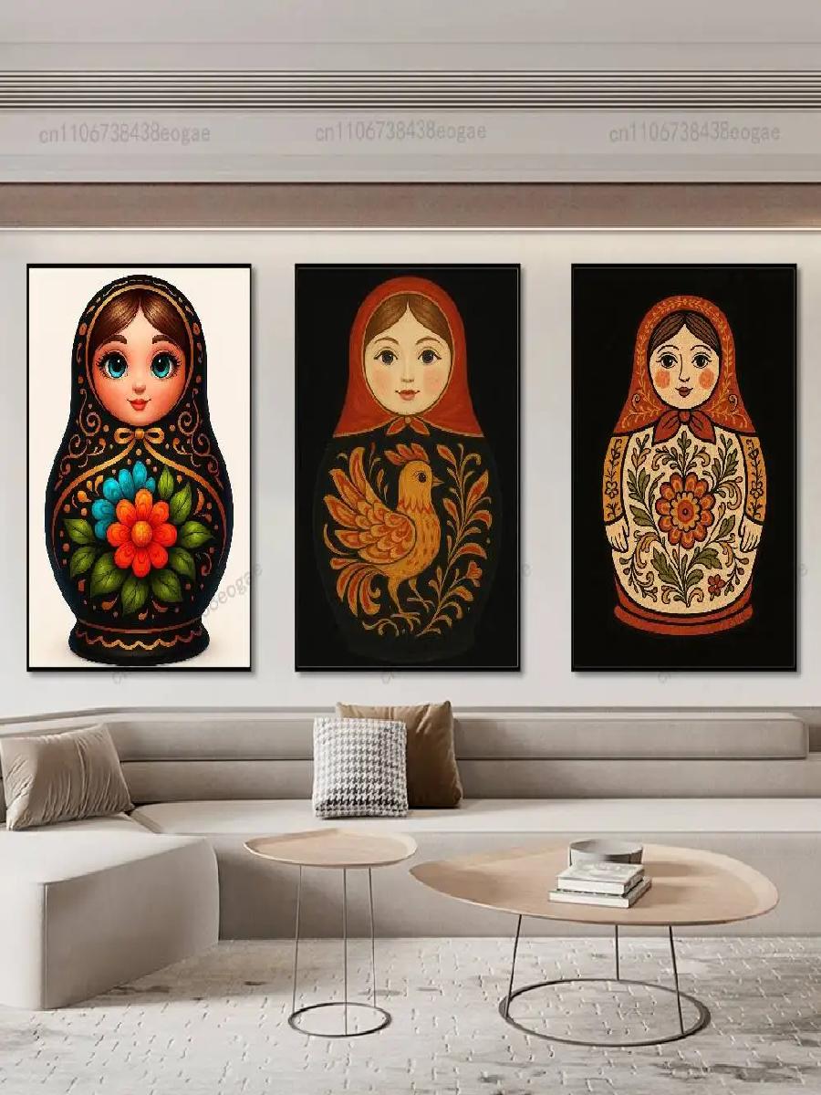 Dolls Matryoshka Russian Art P – обзор и цена Interior Design Of Cafe