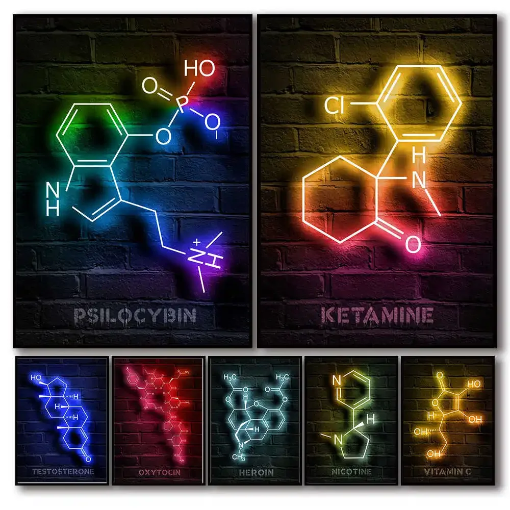 Modern Chemistry Lab Molecules – обзор и цена Interior Design Lab