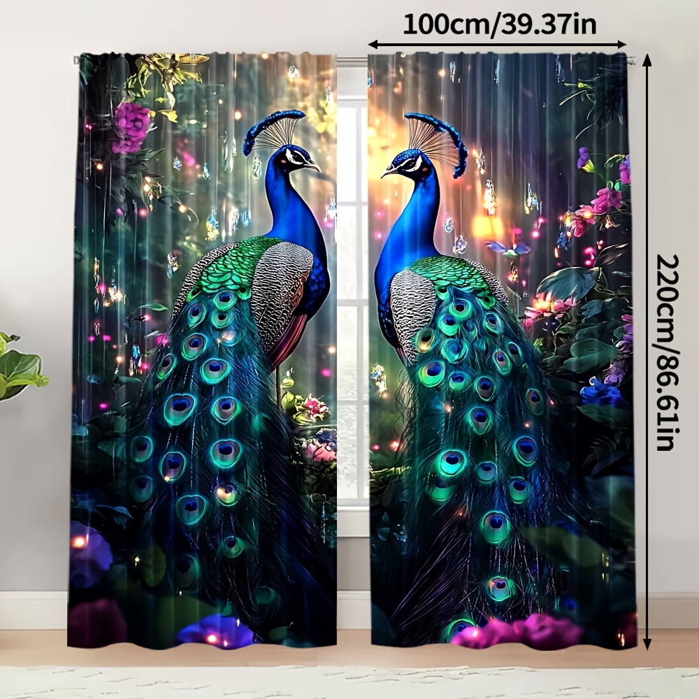 Blue Peacock and Flower Garden – обзор и цена Interior Design Of Cafe
