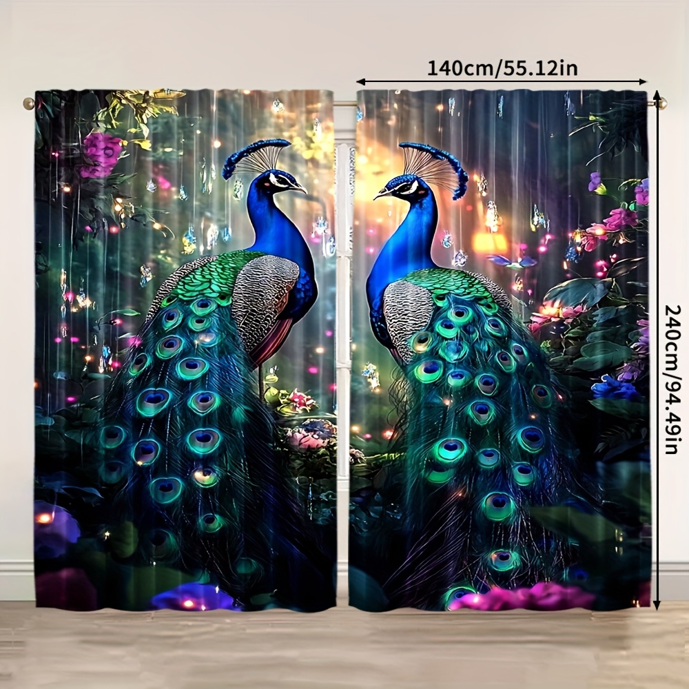 Blue Peacock and Flower Garden – обзор и цена Interior Design Of Cafe