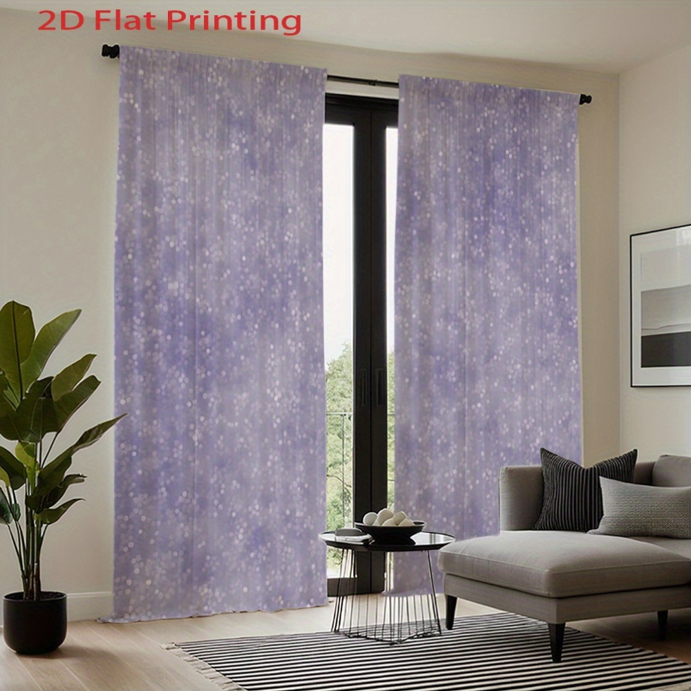 Purple Sparkle Curtains Window – обзор и цена Interior Design Of Cafe