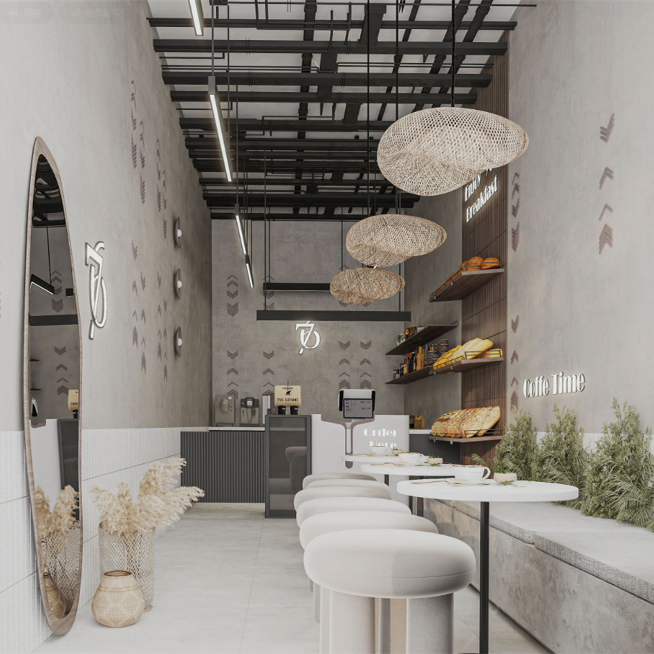 Customized High-Grade Coffee B – обзор и цена Interior Design Of Cafe