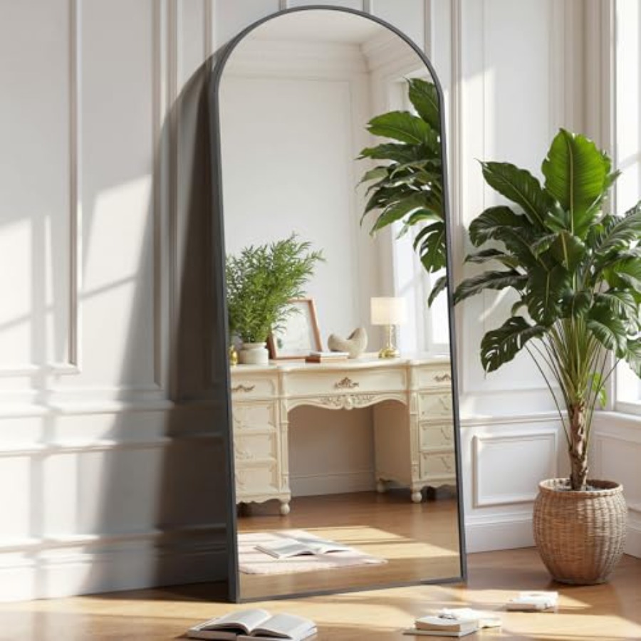 Black Arched Full Length Mirro – обзор и цена Arch Mirror Leaning