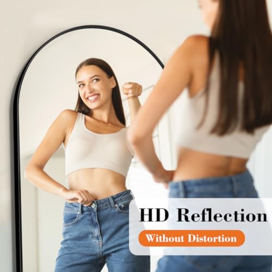 Black Arched Full Length Mirro – обзор и цена Arch Mirror Leaning