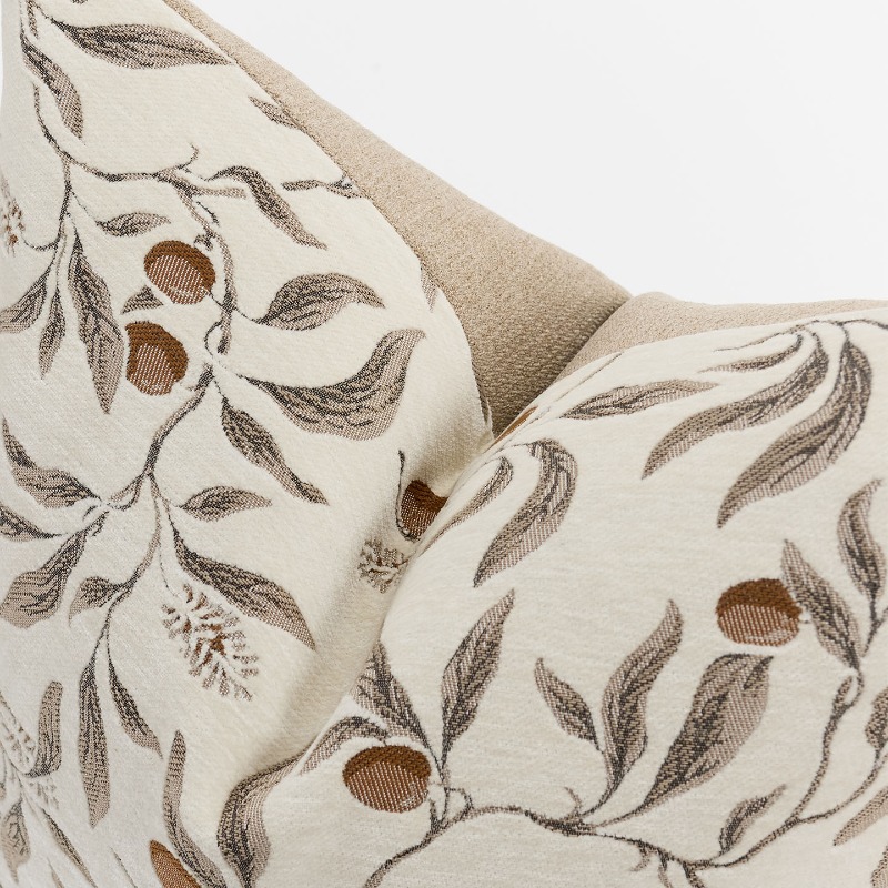 Cream Beige Chenille Botanical – обзор и цена Textured Throw Natural