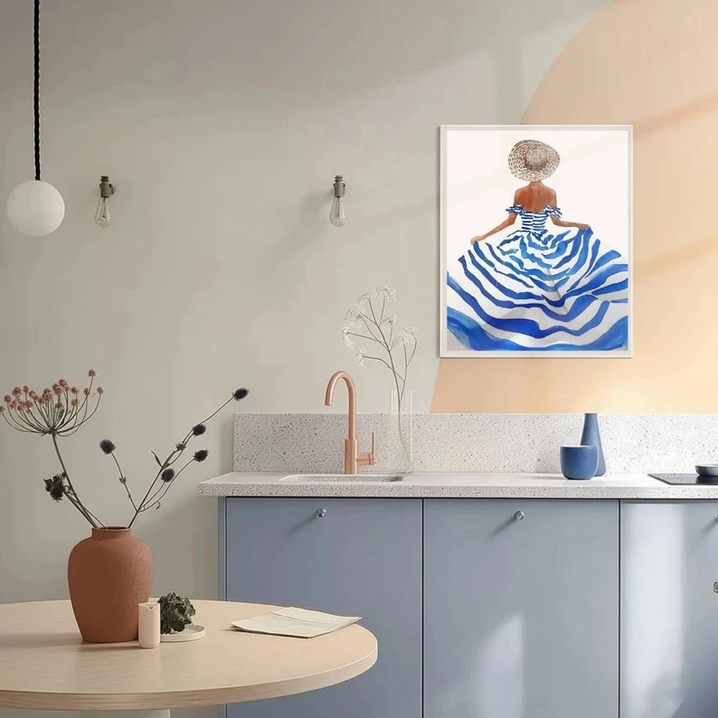 Fashion  Abstract Stripe Woman – обзор и цена Interior Design House